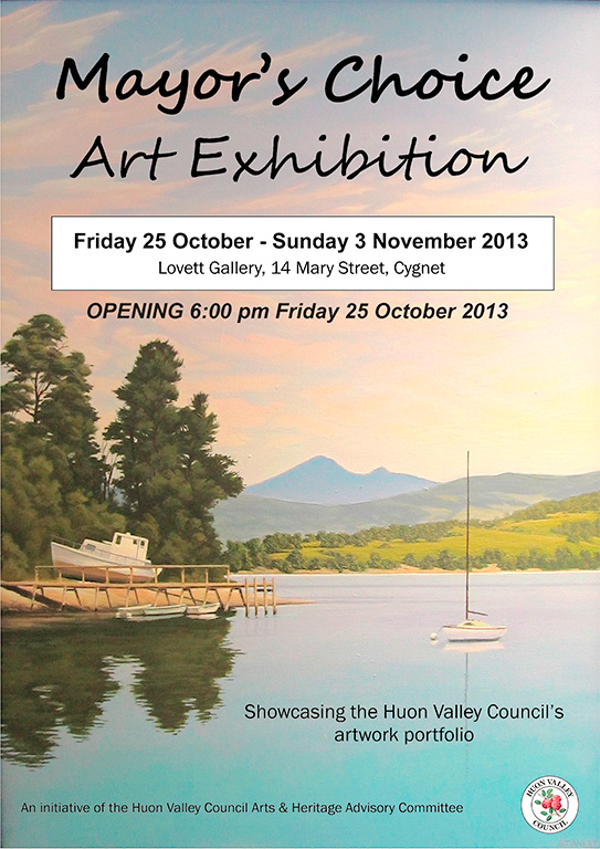 2013 Mayors Choice Exhibition Poster